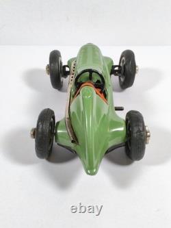 Vintage Schuco Studio 1050 Mercedes Benz Wind Up Race Car U. S. Zone Germany