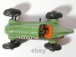 Vintage Schuco Studio 1050 Mercedes Benz Wind Up Race Car U. S. Zone Germany