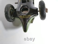 Vintage Schuco Studio 1050 Mercedes Benz Wind Up Race Car U. S. Zone Germany