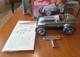 Vintage Schuco Studio 1050 Mercedes Grand Prix Wind Up Tin Toy Car Box Tools etc
