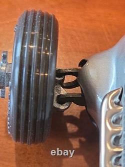 Vintage Schuco Studio 1050 Mercedes Grand Prix Wind Up Tin Toy Car Box Tools etc
