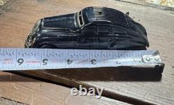 Vintage Schuco Wind Up Toy Car Kommando 2000 US Zone Germany with Key