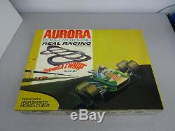 Vintage Sealed Aurora Model Motoring Slot Car Race Set Formula 1 Whip