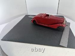 Vintage Sign of Quality 1933 Cadillac Tin Litho Convertible Car Japan 10