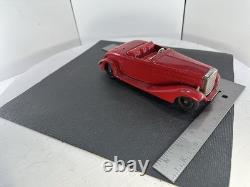 Vintage Sign of Quality 1933 Cadillac Tin Litho Convertible Car Japan 10