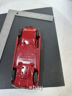 Vintage Sign of Quality 1933 Cadillac Tin Litho Convertible Car Japan 10