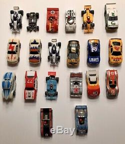 Vintage Slot Car Lot Of 19, Tyco, Tommy, Lifelike, etc, Please See Pictures