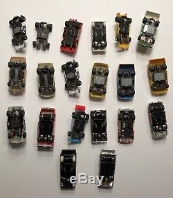 Vintage Slot Car Lot Of 19, Tyco, Tommy, Lifelike, etc, Please See Pictures