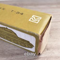 Vintage Soviet Metal Children Toy Military Tank T-54, Amphibia, SAU, Armored car