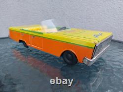 Vintage Soviet Tin Toy Cabrio Car USSR Toy Of 70's