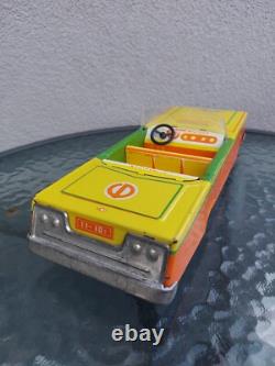 Vintage Soviet Tin Toy Cabrio Car USSR Toy Of 70's