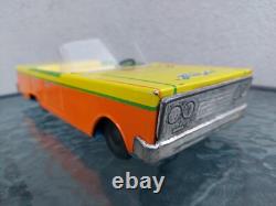 Vintage Soviet Tin Toy Cabrio Car USSR Toy Of 70's