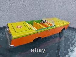 Vintage Soviet Tin Toy Cabrio Car USSR Toy Of 70's