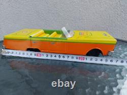 Vintage Soviet Tin Toy Cabrio Car USSR Toy Of 70's