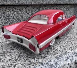 Vintage Soviet Tin Toy Car USSR 1950s 60s Lincoln Futura Style