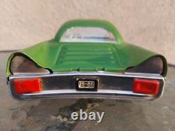Vintage Soviet Tin Toy Lincoln Futura USSR Toy Car Green