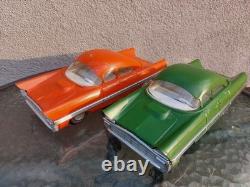 Vintage Soviet Tin Toy Lincoln Futura USSR Toy Car Green