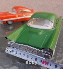 Vintage Soviet Tin Toy Lincoln Futura USSR Toy Car Green