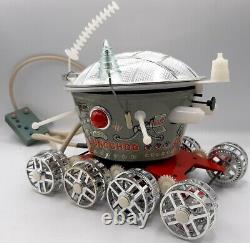 Vintage Space Toy Car Robot In Original Box Lunochod Moon Soviet Russia Ussr