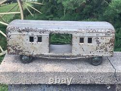 Vintage Steelcraft Large Pressed Steel Train Car