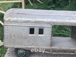 Vintage Steelcraft Large Pressed Steel Train Car