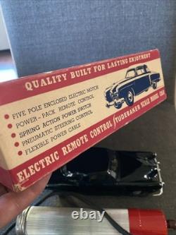 Vintage Studebaker BO Remote Control Toy Car In Box USA Aluminum Model