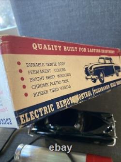 Vintage Studebaker BO Remote Control Toy Car In Box USA Aluminum Model