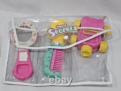 Vintage Sweet Secrets Galoob Glamour To Go Vanity Set Mirror Brush Car Comb Baby