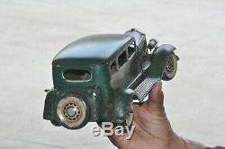 Vintage T. N Trademark KKK Litho Big Car Wind Up Tin Toy, Japan