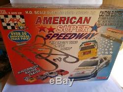Vintage TOMY AFX American Super Speedway SLOT CAR Track Set NEW IN BOX