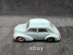 Vintage Tekno Toys Denmark Light Blue Renault 4CV Die Cast Toy 1960's Very Rare