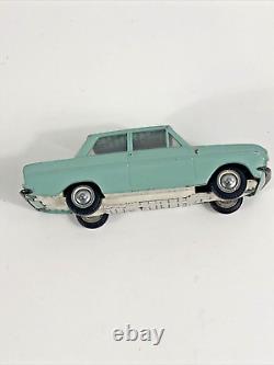 Vintage Tekno Toys Opel Kadett rare color Rotating front wheels Spare tire