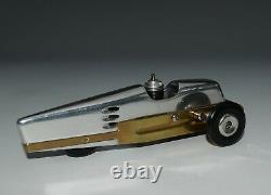 Vintage Tether Car Gas Powered Miniature Race Car One Off Streamlined Futuristic