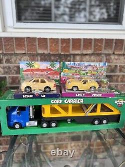 Vintage The Chevron Cars Cary Carrier Collectible Toy Unused in Original Box