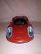 Vintage Tin And Plastic Friction Model Toy Car Porche Bandai Japan Old 1960