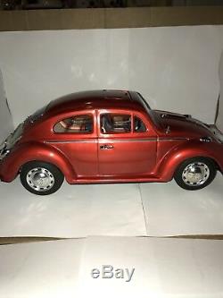 Vintage Tin Car Bandai 1958 King Size Volkswagen 15 Sedan