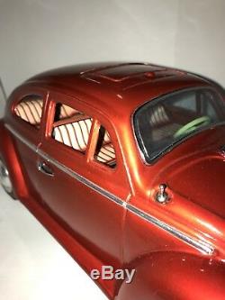 Vintage Tin Car Bandai 1958 King Size Volkswagen 15 Sedan