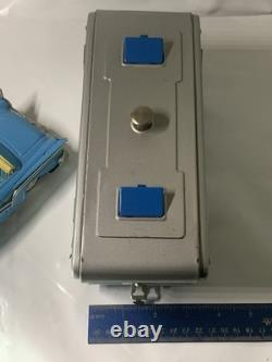 Vintage Tin Friction Cars N Trailer Haji And Sss Japan 1960