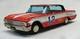 Vintage Tin Friction Ford Stock Car Racer Champion 12 365 HP Made in Japan