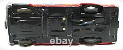 Vintage Tin Friction Ford Stock Car Racer Champion 12 365 HP Made in Japan