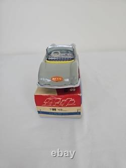 Vintage Tin Friction Sports Car, With Box