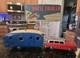 Vintage Tin House Trailer Camper and Car Japan With Original Box SSS S-1051