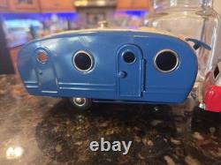 Vintage Tin House Trailer Camper and Car Japan With Original Box SSS S-1051