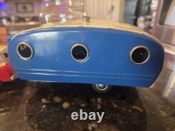 Vintage Tin House Trailer Camper and Car Japan With Original Box SSS S-1051