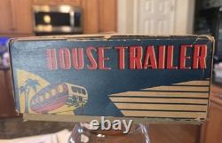Vintage Tin House Trailer Camper and Car Japan With Original Box SSS S-1051