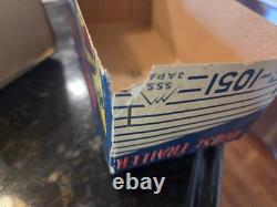 Vintage Tin House Trailer Camper and Car Japan With Original Box SSS S-1051