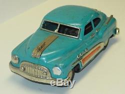 Vintage Tin Japan Toy Car, Buick, Rear Friction