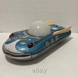 Vintage Tin Litho Battery Operated Universe Car Original Box Made In China WORKS