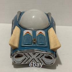Vintage Tin Litho Battery Operated Universe Car Original Box Made In China WORKS
