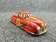 Vintage Tin Litho Marx Wind Up Fire Chief Car Works